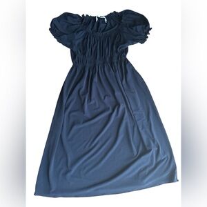 Max Studio sexy elegant gothic black babydoll dress